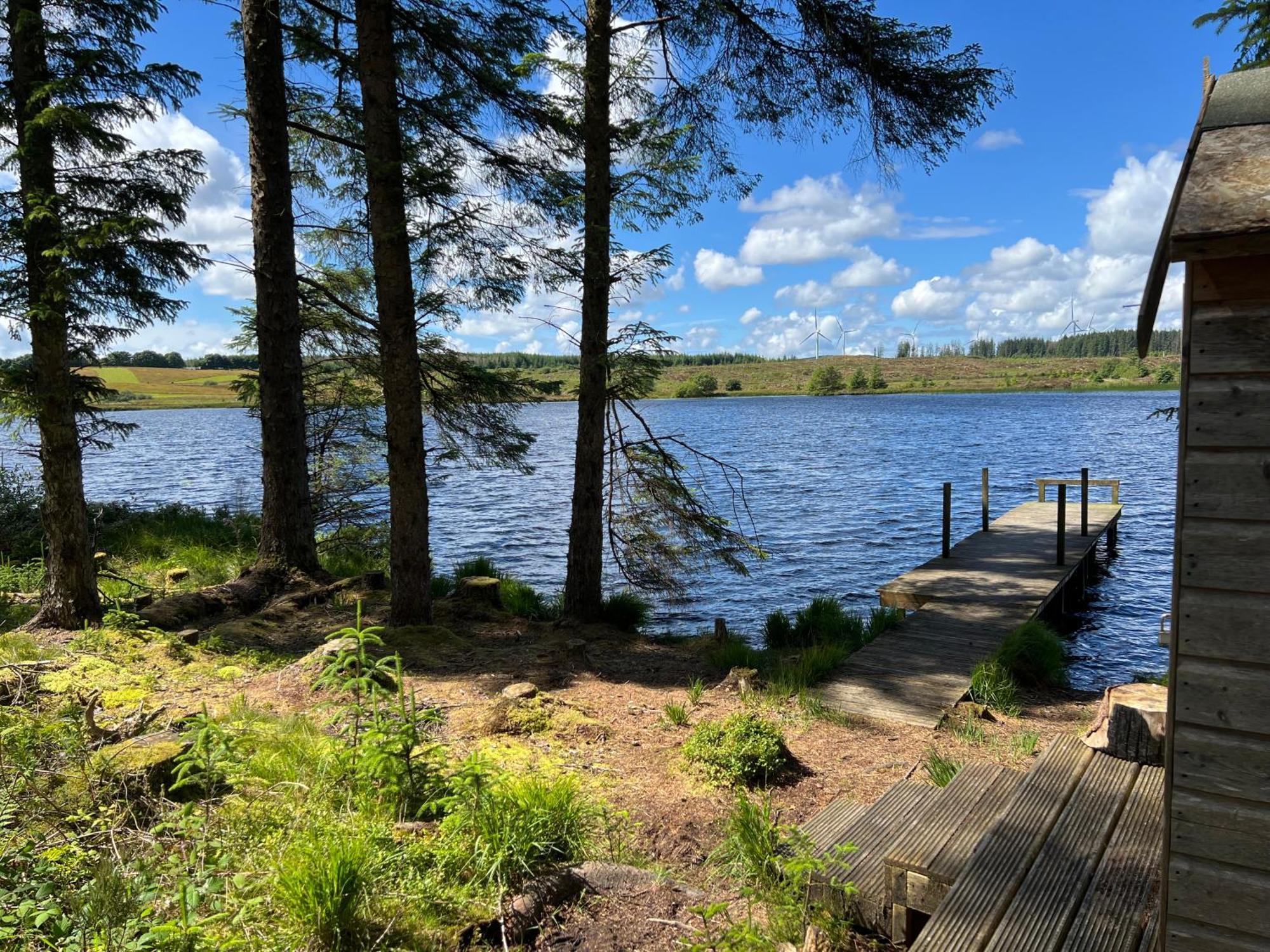 Jungle House No.26 At Three Lochs Holiday Park ニュートン・スチュワート エクステリア 写真